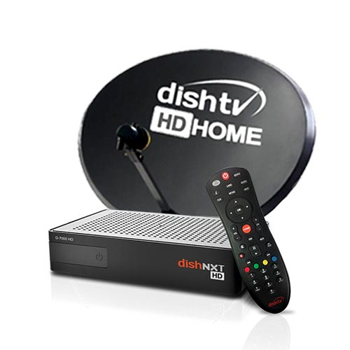 Dish TV Dish Tv HD - With 6 Months Free Pack- Dish Tv New HD Connection Set Top Box - Monsoon Offer