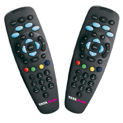 Tata Play Tata Play Original Remotes Combo - Tata Sky 100% Original Universal Remote 2 PC for Tata Sky All Set Top Box