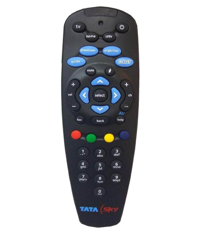 Tata Play Tata Play SD & HD 100% Original Universal Remote (One Remote for TV & Set Top Box)- COD Offer — view 2